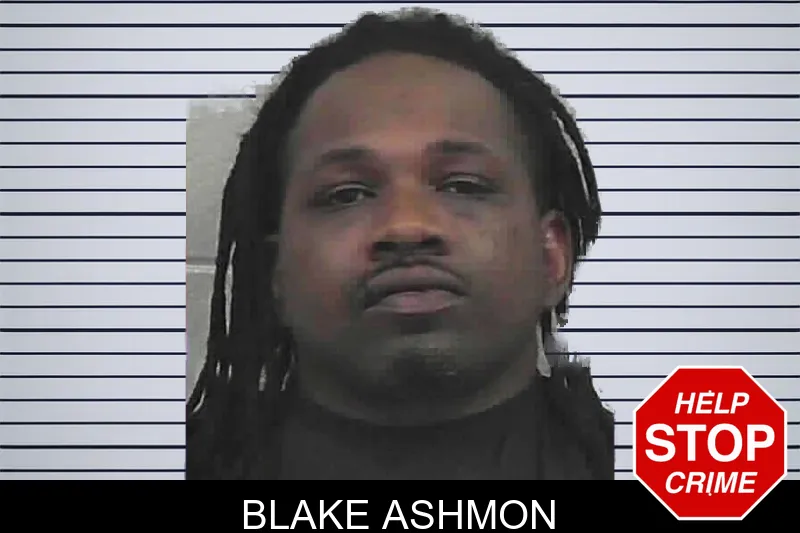 Blake Ashmon mugshot