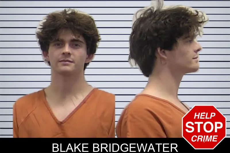 Blake Bridgewater mugshot