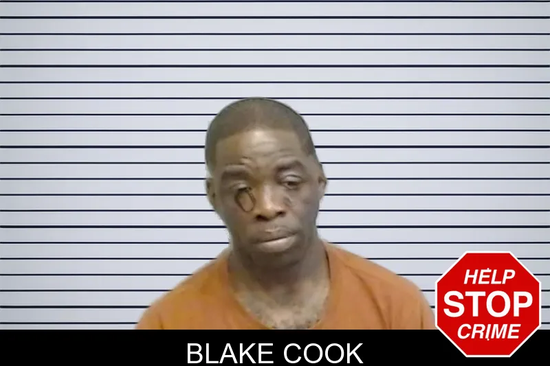 Blake Cook mugshot