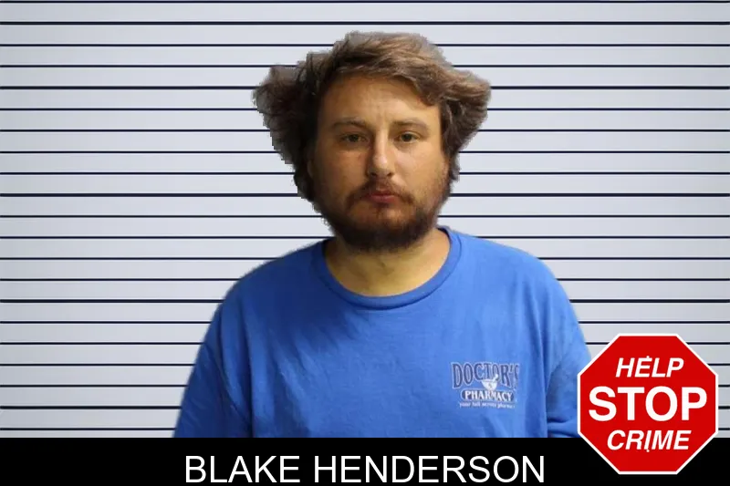 Blake Henderson mugshot – Crisp County , Georgia Blake Henderson mugshot