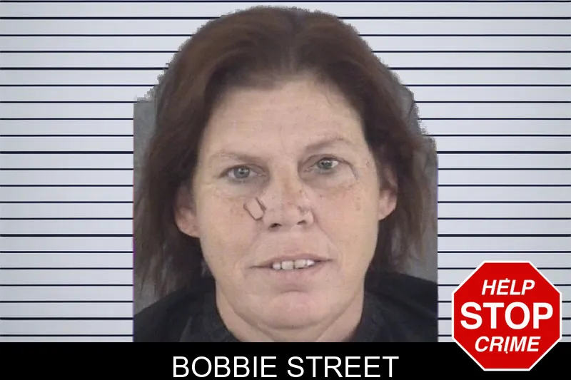 Bobbie Street mugshot
