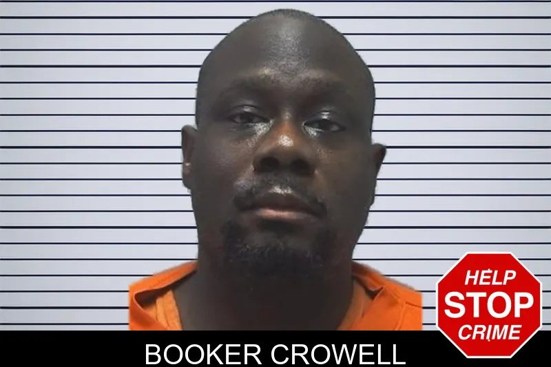 Booker Crowell mugshot