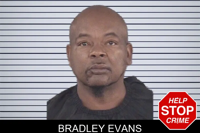 Bradley Evans mugshot