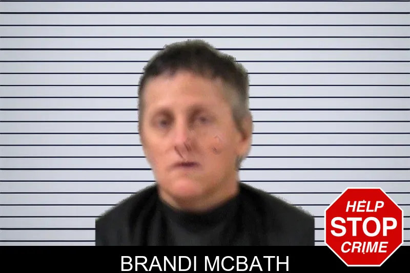 Brandi McBath mugshot