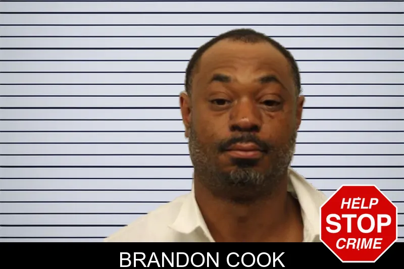 Brandon Cook mugshot
