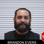 Brandon Evers mugshot