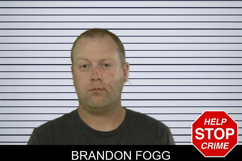 Brandon Fogg mugshot