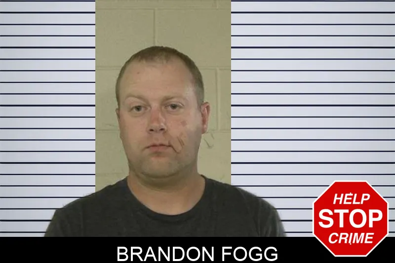 Brandon Fogg mugshot