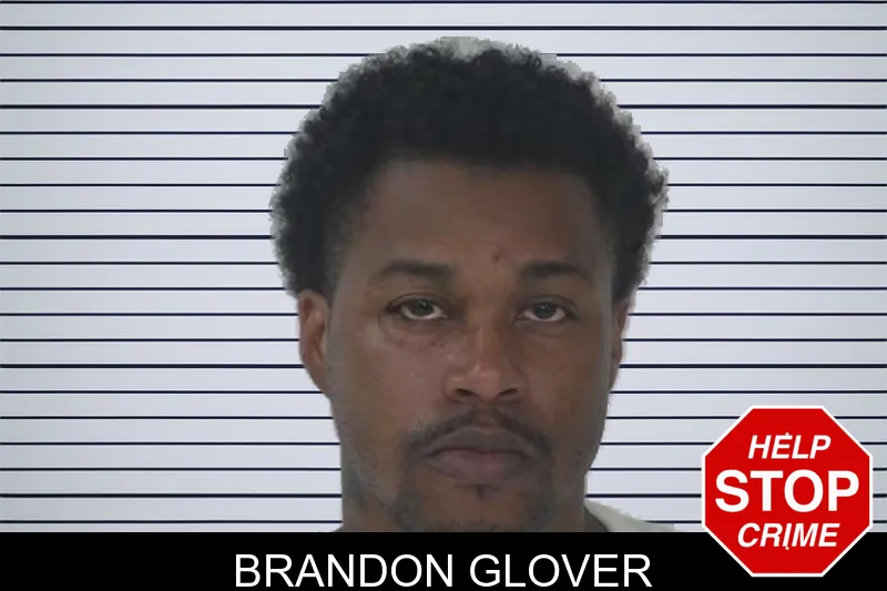 Brandon Glover mugshot