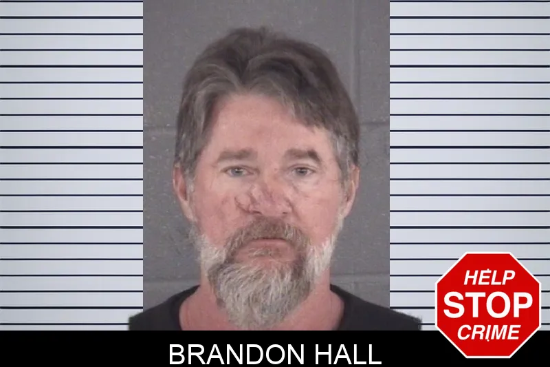 Brandon Hall mugshot