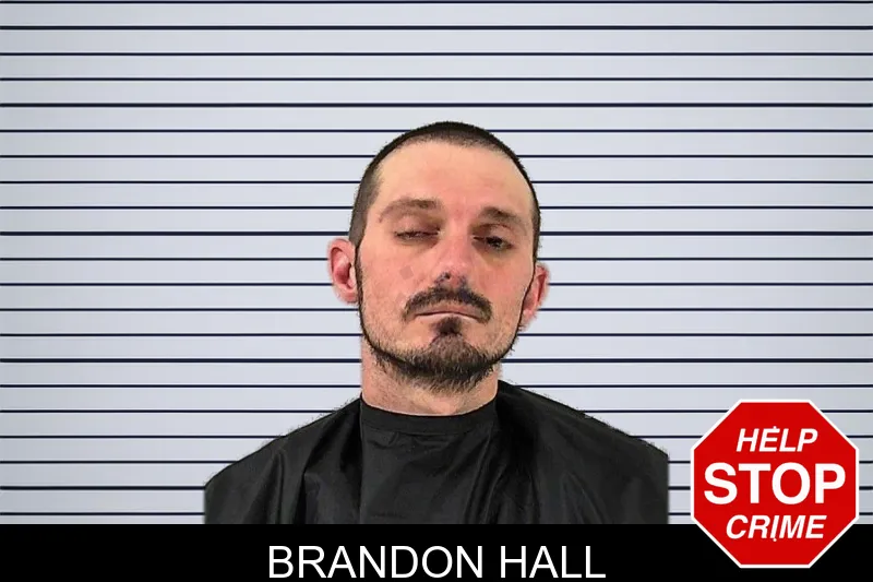 Brandon Hall mugshot