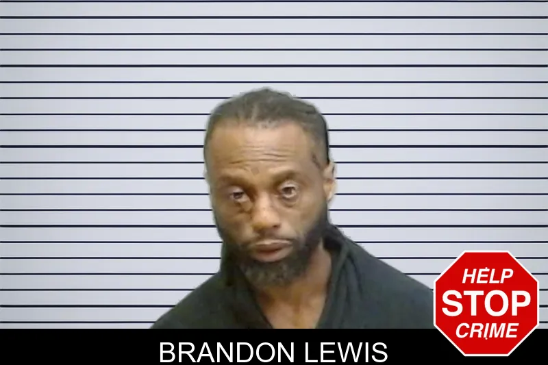 Brandon Lewis mugshot
