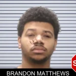 Brandon Matthews mugshot