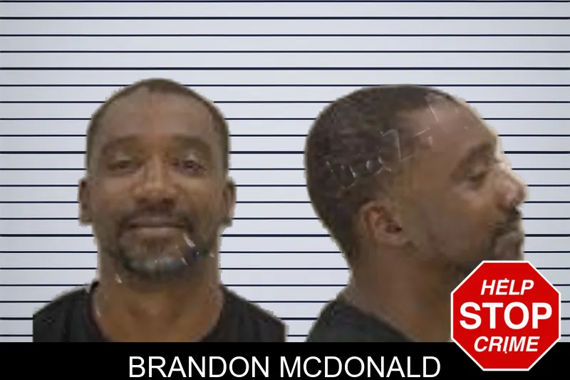 Brandon McDonald mugshot