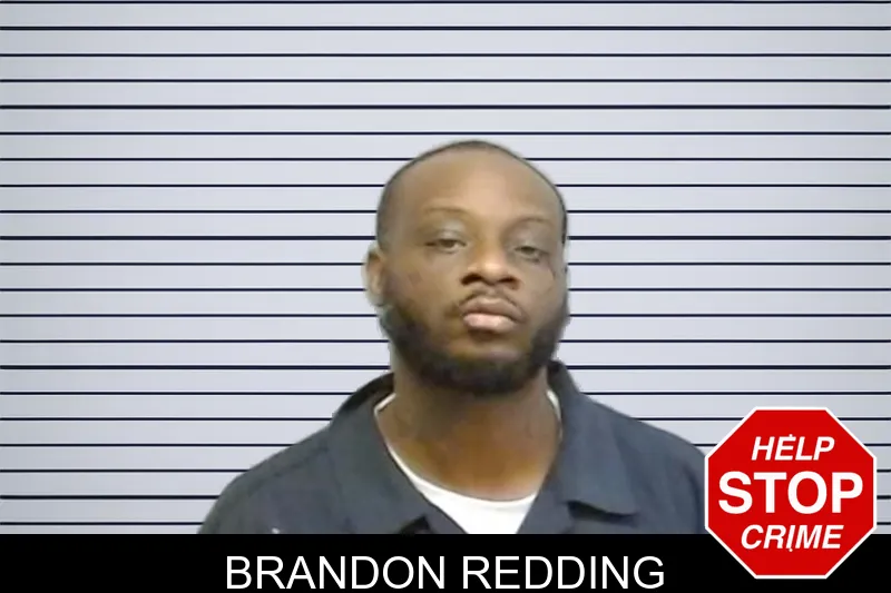 Brandon Redding mugshot