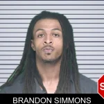 Brandon Simmons mugshot