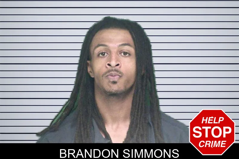 Brandon Simmons mugshot