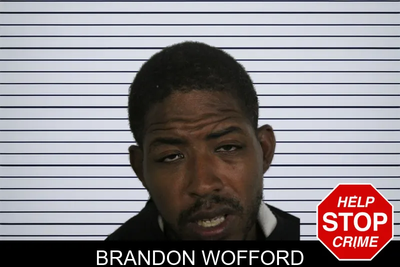 Brandon Wofford mugshot