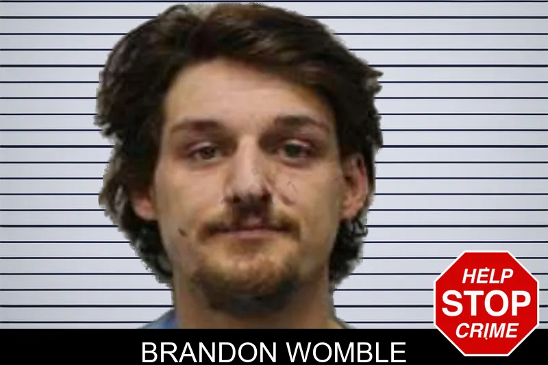 Brandon Womble mugshot