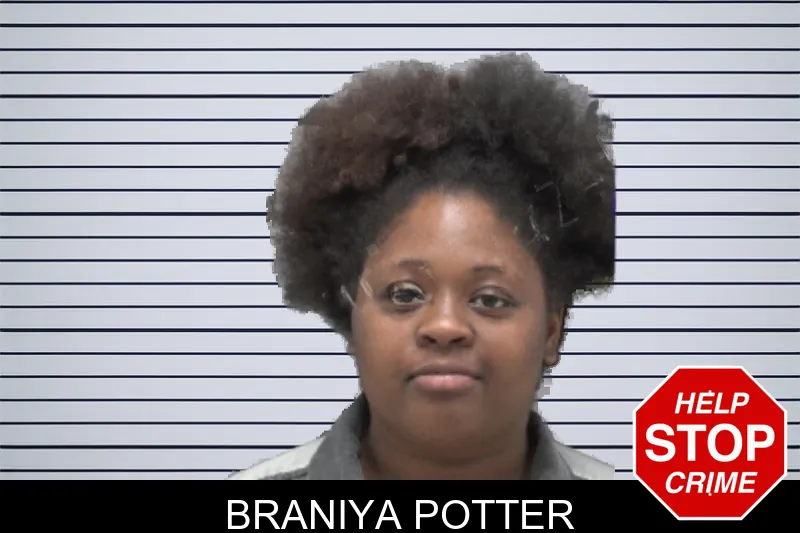 Braniya Potter mugshot