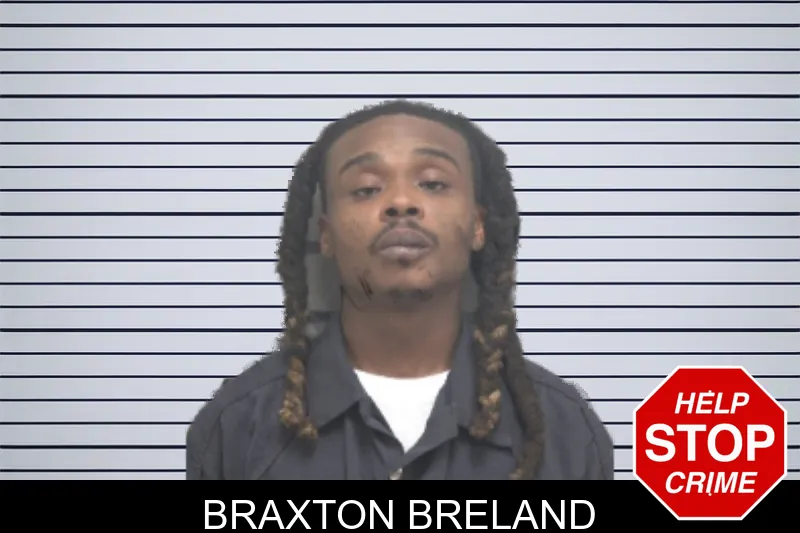 Braxton Breland mugshot