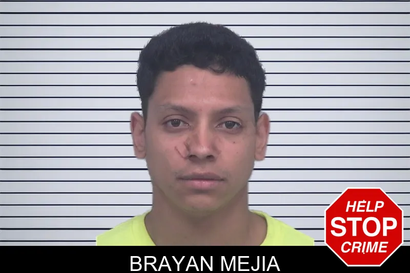 Brayan Mejia mugshot