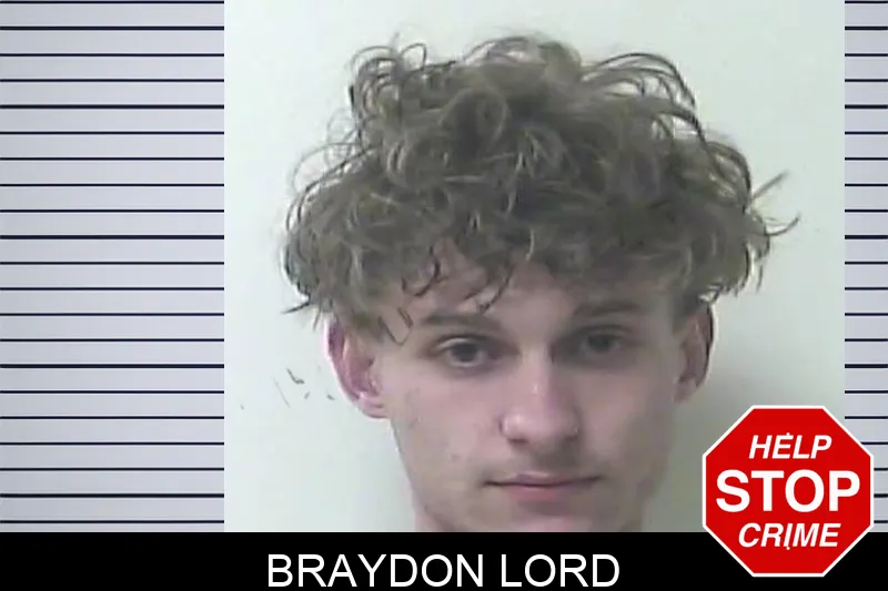 Braydon Lord mugshot