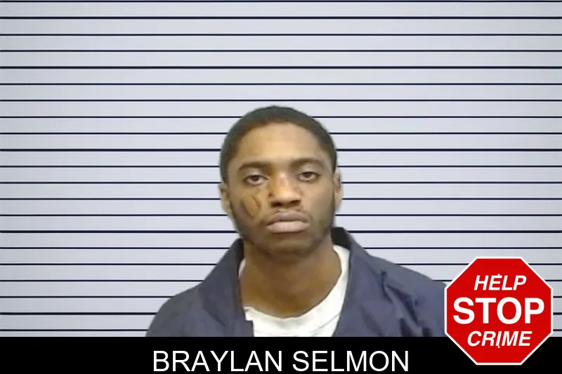 Braylan Selmon mugshot