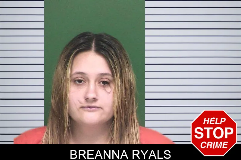 Breanna Ryals mugshot