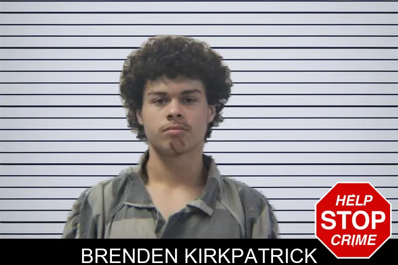 Brenden Kirkpatrick mugshot