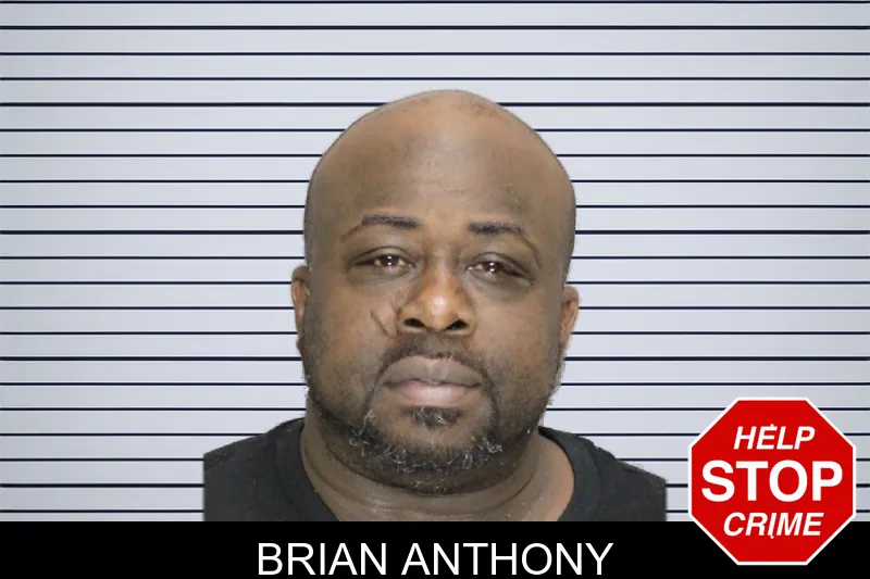 Brian Anthony mugshot