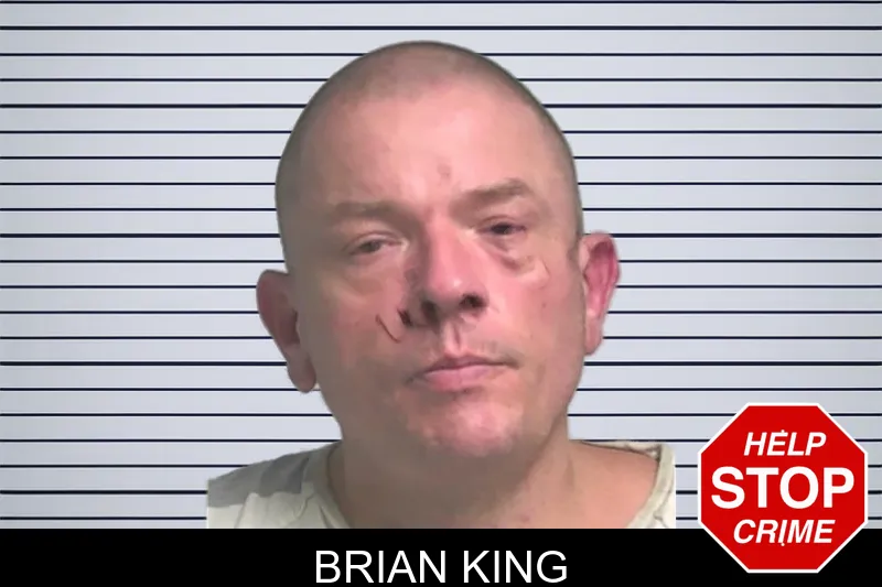 Brian King mugshot