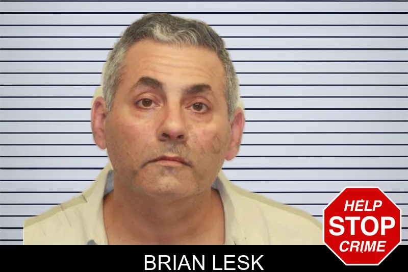 Brian Lesk mugshot