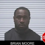 Brian Moore mugshot