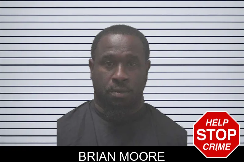 Brian Moore mugshot
