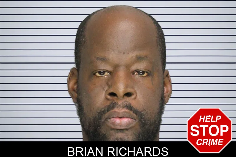 Brian Richards mugshot