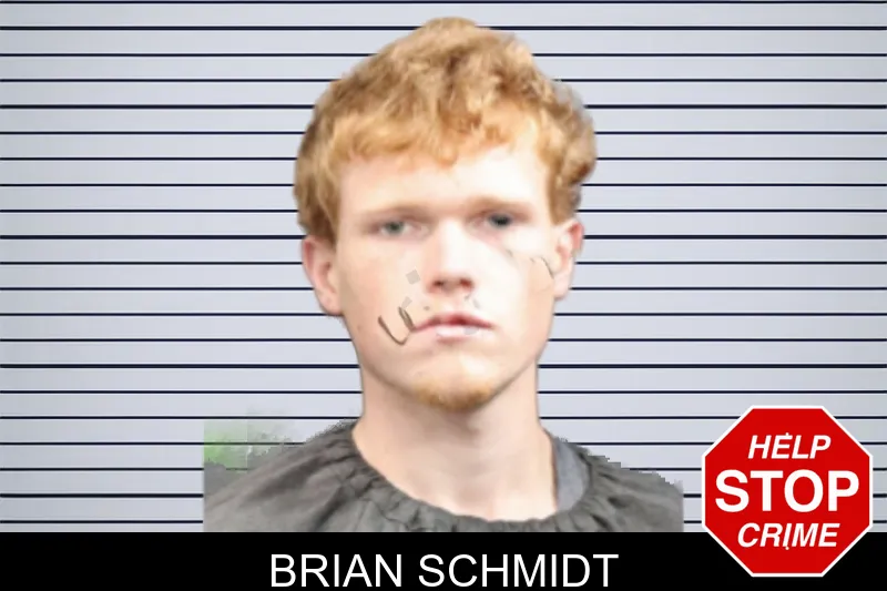 Brian Schmidt mugshot