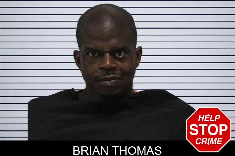 Brian Thomas mugshot
