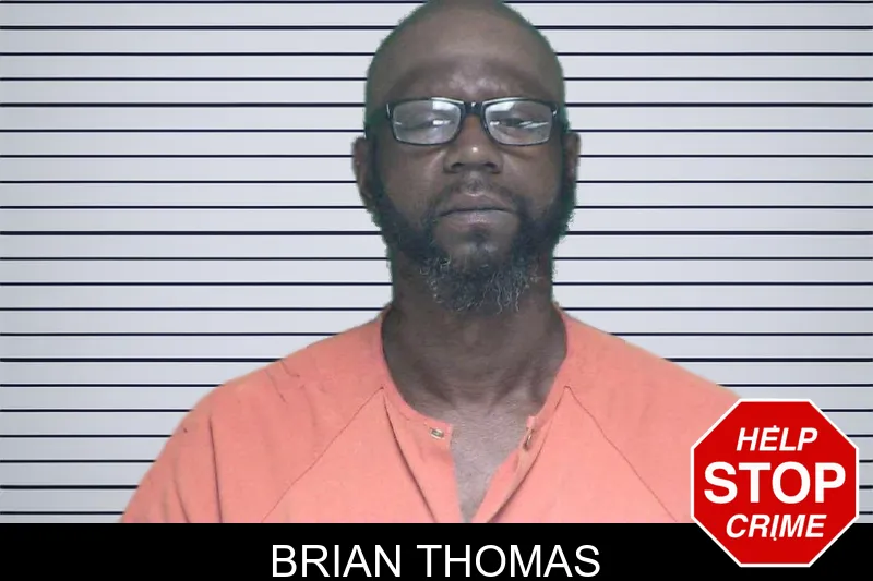 Brian Thomas mugshot