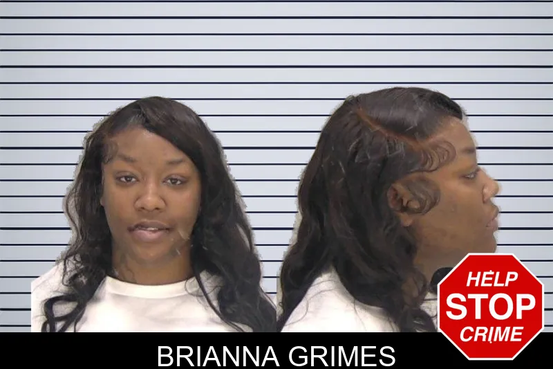Brianna Grimes mugshot