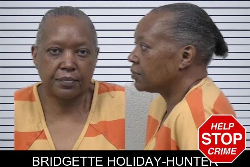 Bridgette Holiday-Hunter mugshot
