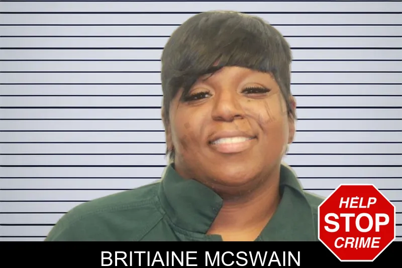Britiaine McSwain mugshot