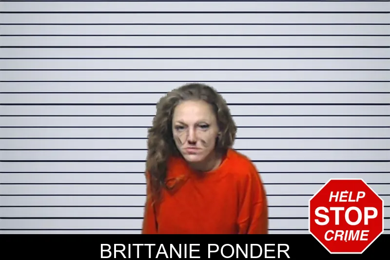 Brittanie Ponder mugshot