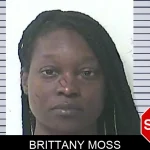 Brittany Moss mugshot