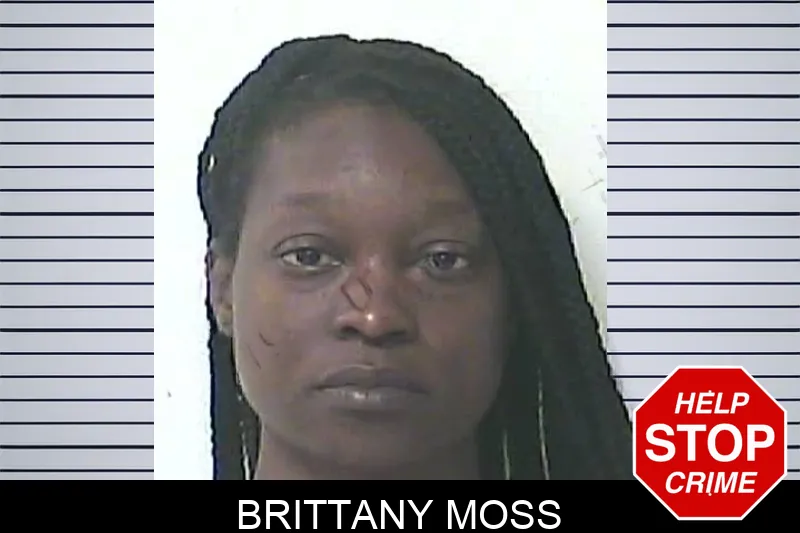 Brittany Moss mugshot