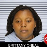 Brittany Oneal mugshot
