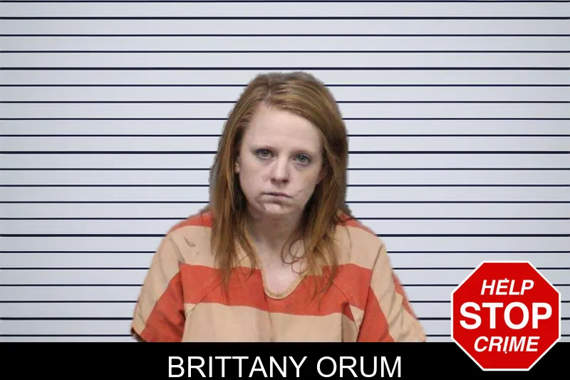 Brittany Orum mugshot
