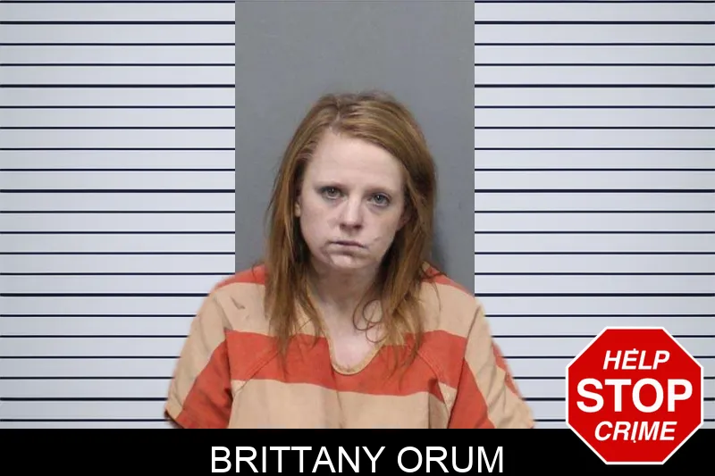 Brittany Orum mugshot