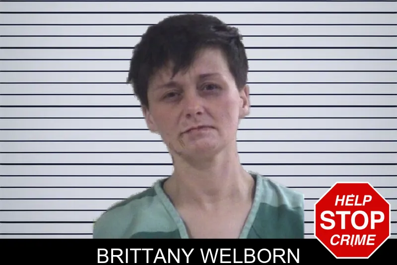 Brittany Welborn mugshot