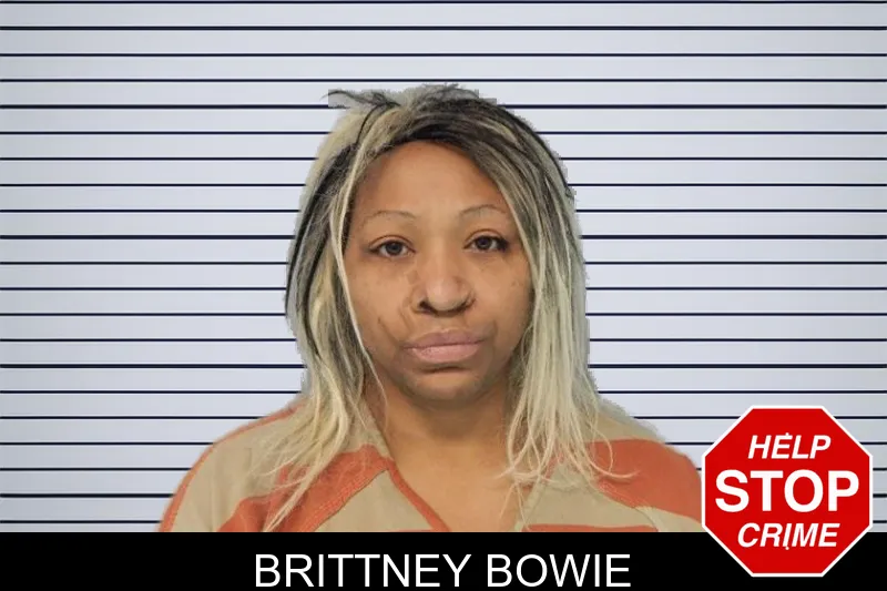 Brittney Bowie mugshot